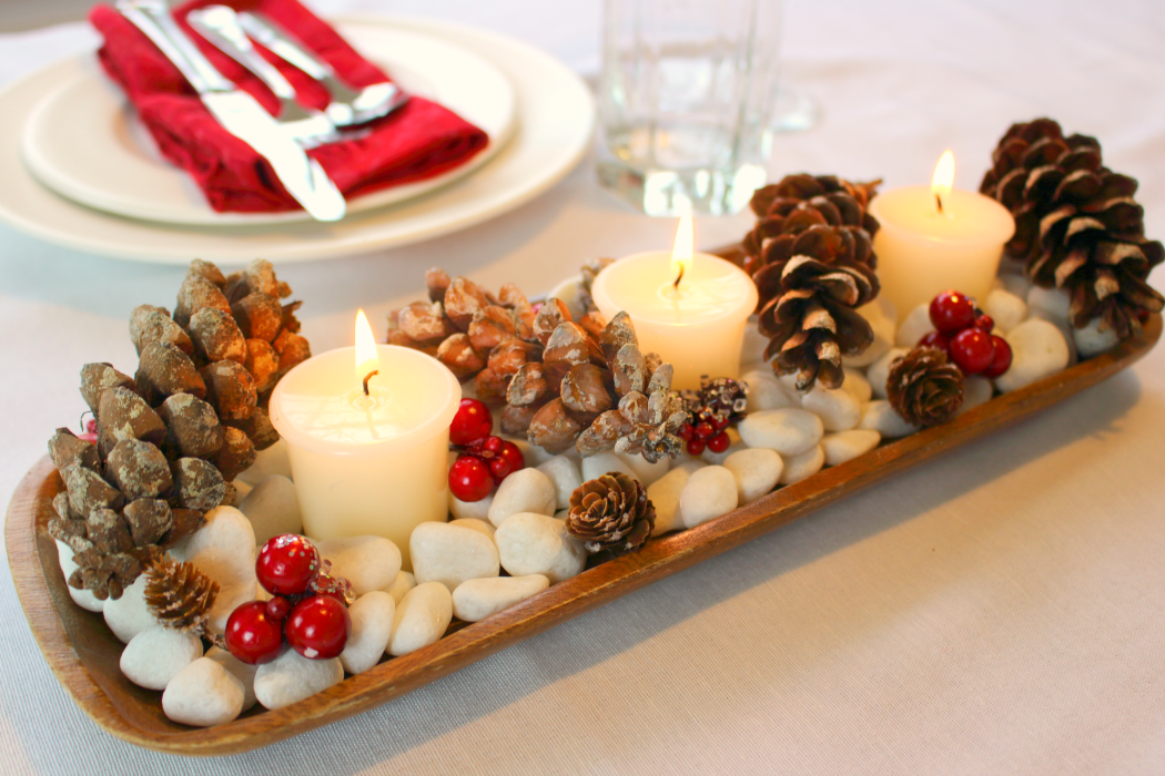 How To Make A Homemade Centerpiece For The Holidays